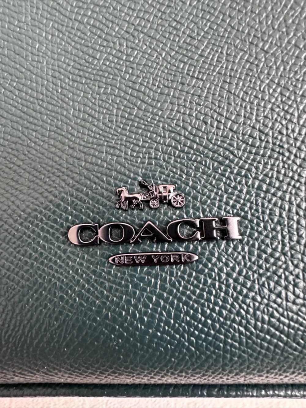 Coach Katy Dome Satchel in Forest green Leather - Picture 9 of 9